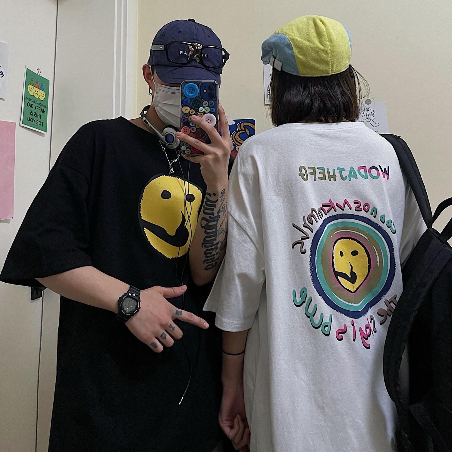  Man ファーストPOPUP韓国ティシャツ 本日限定値下げ】 Man 1st ポップアップ 韓国 Tシャツ M Man 1st pop