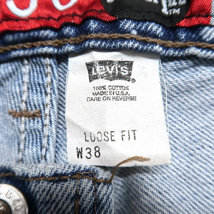 古着 90年代 USA製 Levi's リーバイス Silvertab シルバータブ デニム