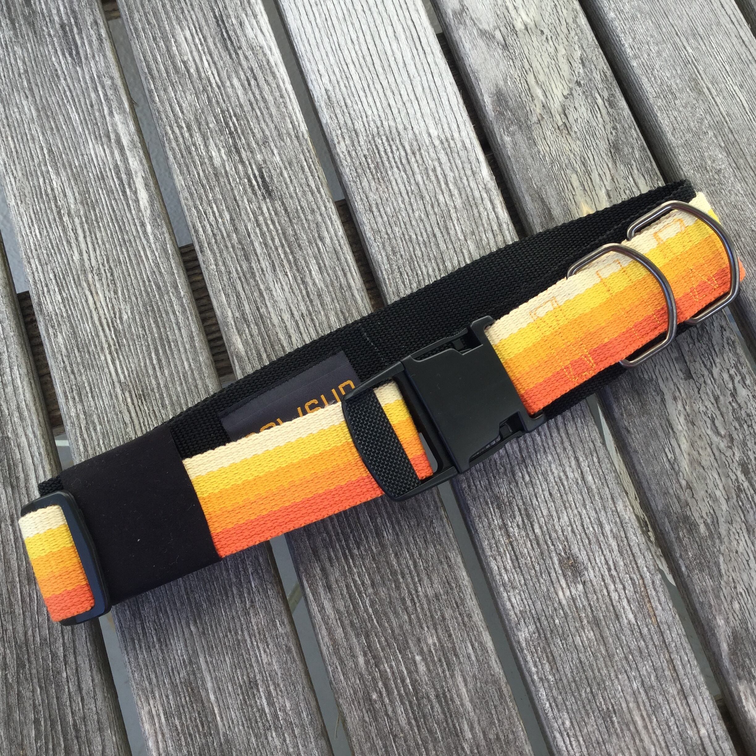 首輪 グラデーションオレンジ 50mm幅