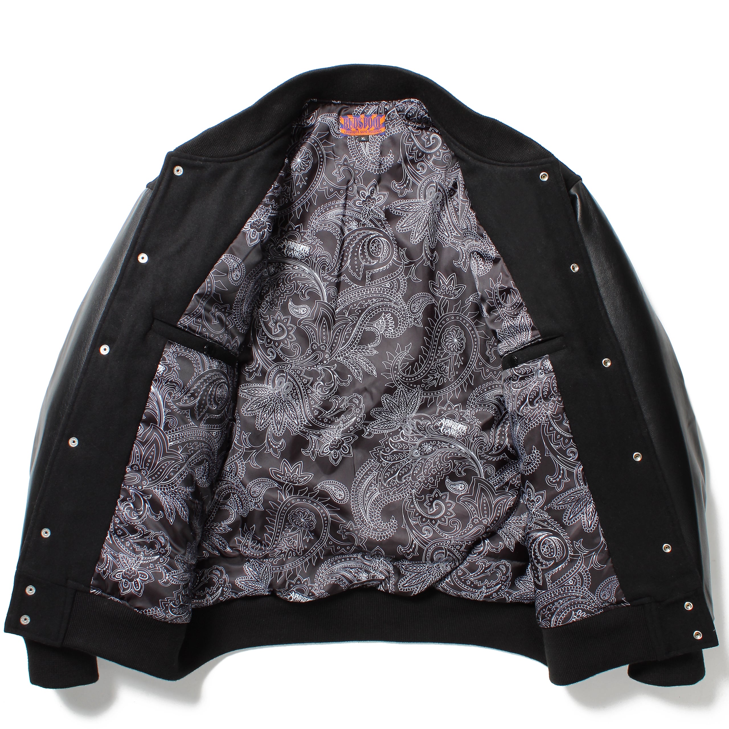 APHRODITE GANG LEATHER VARSITY JACKET | APHRODITEGANG HOLDINGS
