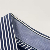 TOMMY HILFIGER トミーヒルフィガー Luxury shirt ストライプ BD ボタンダウン 長袖シャツ M/ メンズ