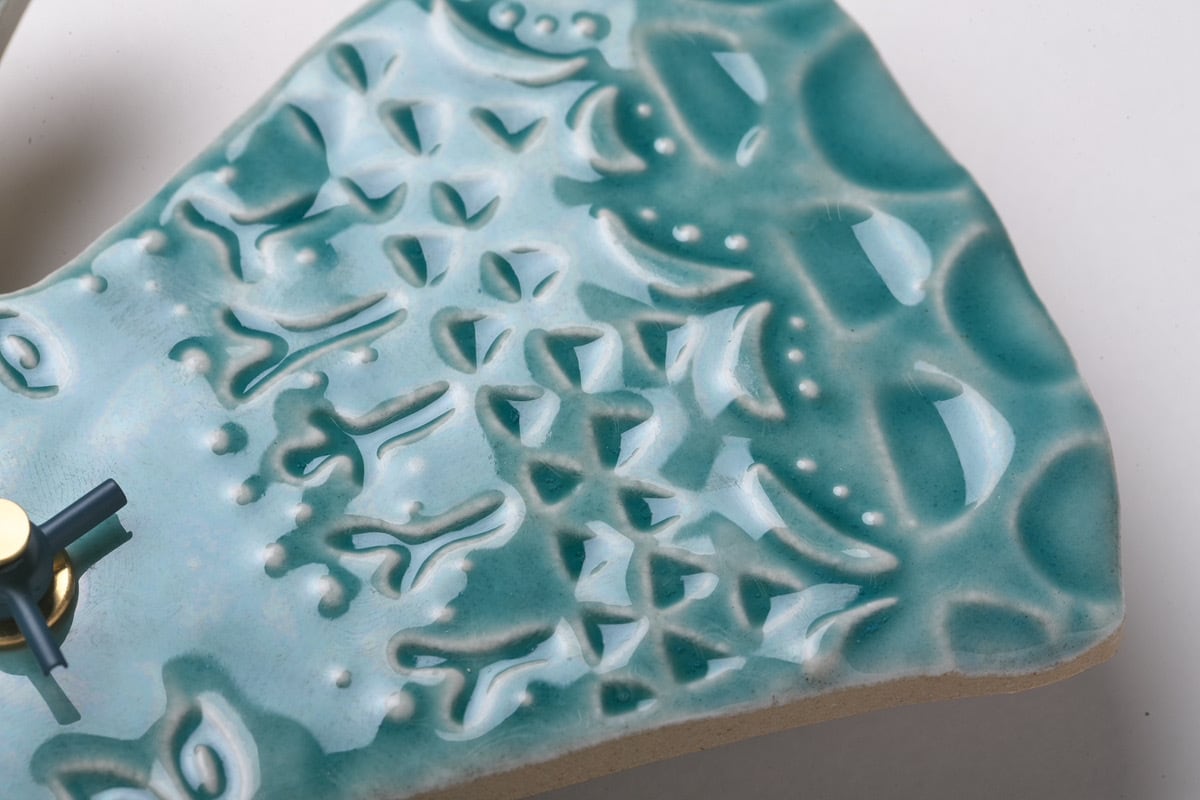 happy bird clock ターコイズ | 【公式】SUGY JAPAN | タイルを使った