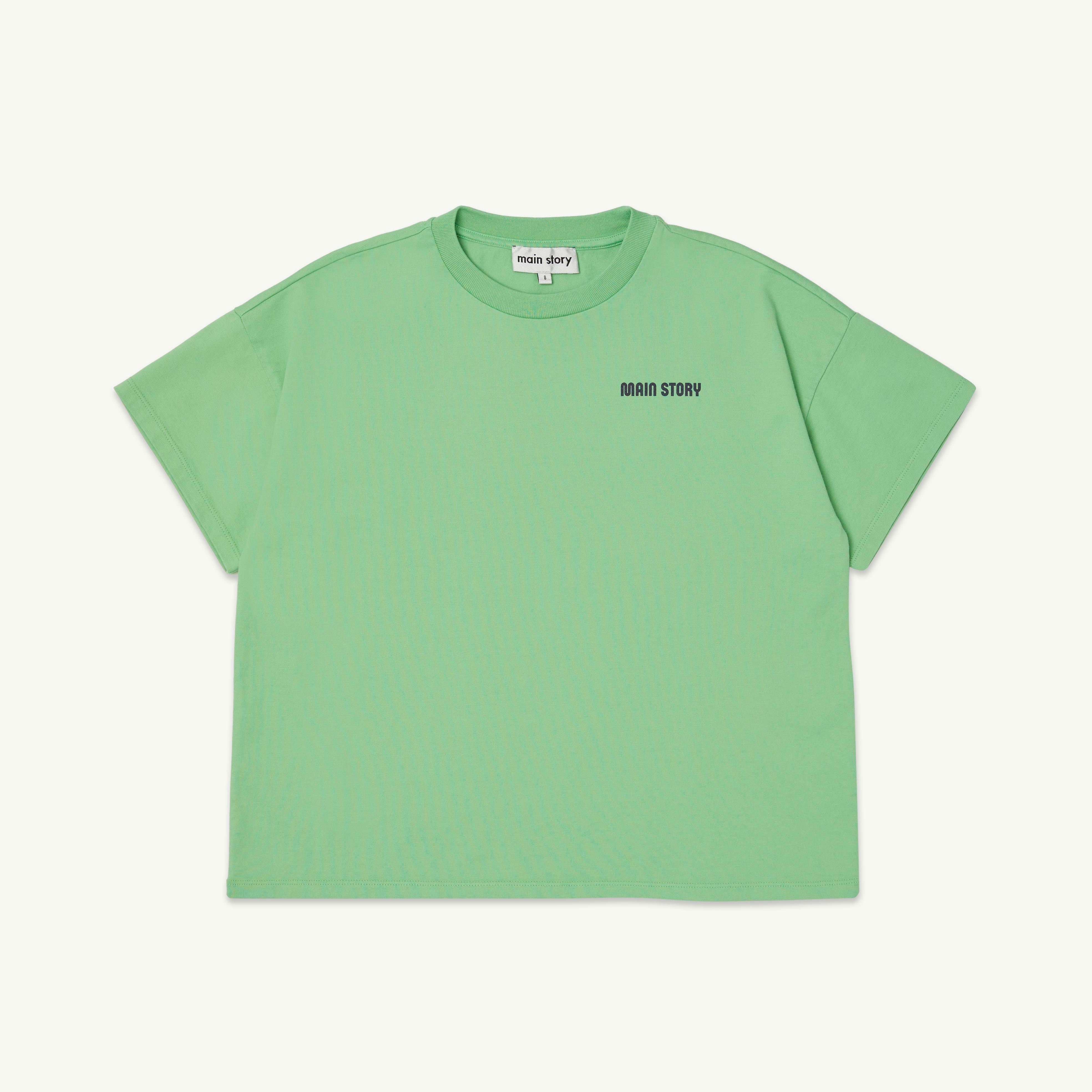 《main story 2026SS》Oversized Tee / Jade