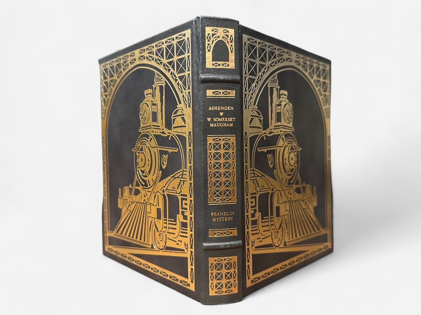 【SL284】【THE FRANKLIN LIBRARY】Ashenden or The British Agent(1987) /William Somerset Maugham