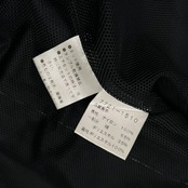 CASTELBAJAC カステルバジャック ロゴ刺繍 ポケット付き ナイロン ジャケット /メンズ/ブラック系