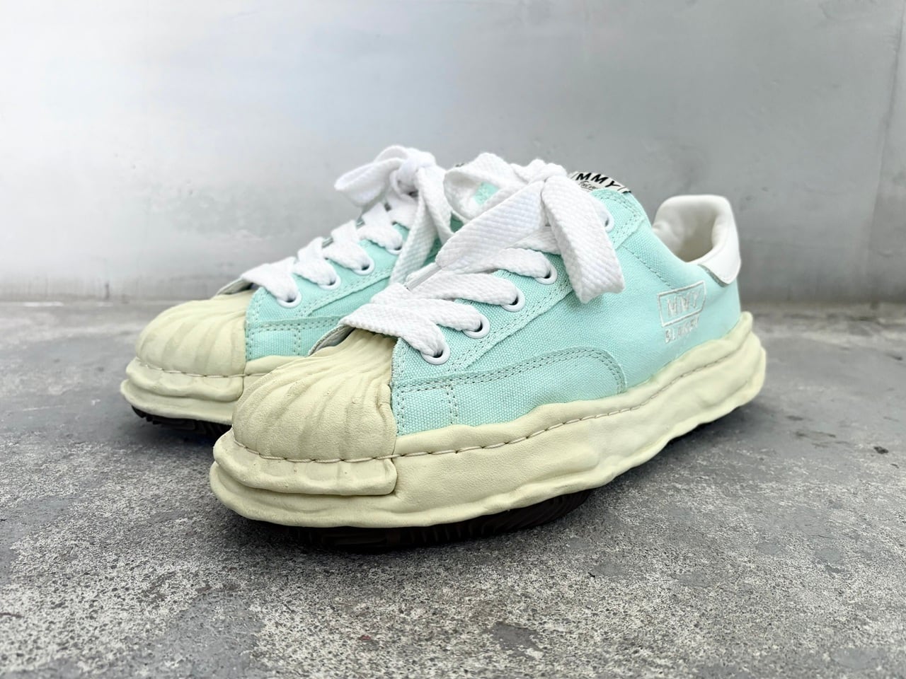 Maison MIHARA YASUHIRO BLAKEY LOW MINT GREEN