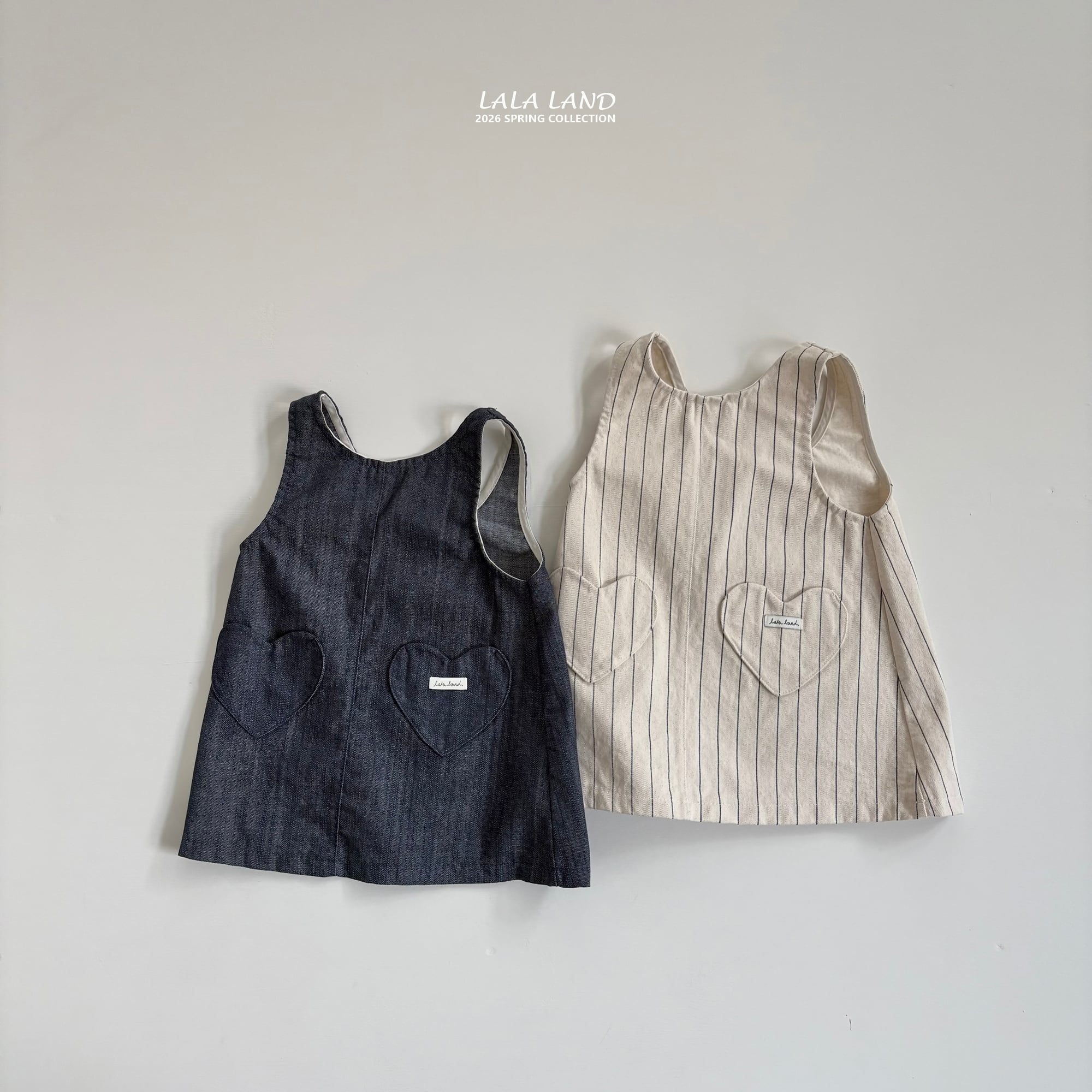 «予約»«LaLa Land» ラブポケットワンピース 2colors