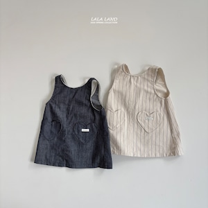 «予約»«LaLa Land» ラブポケットワンピース 2colors