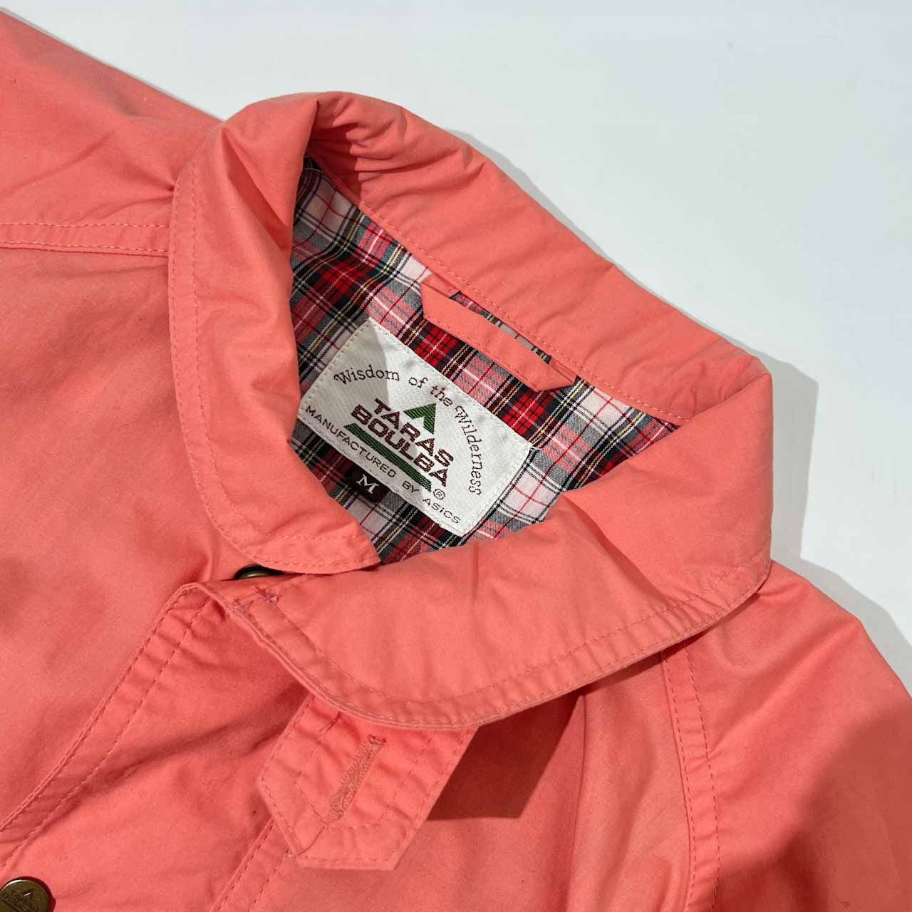 90s TARAS BOULBA タラスブルバ 裏チェック スイングトップ ジャケット M/ピンク メンズ ビンテージ