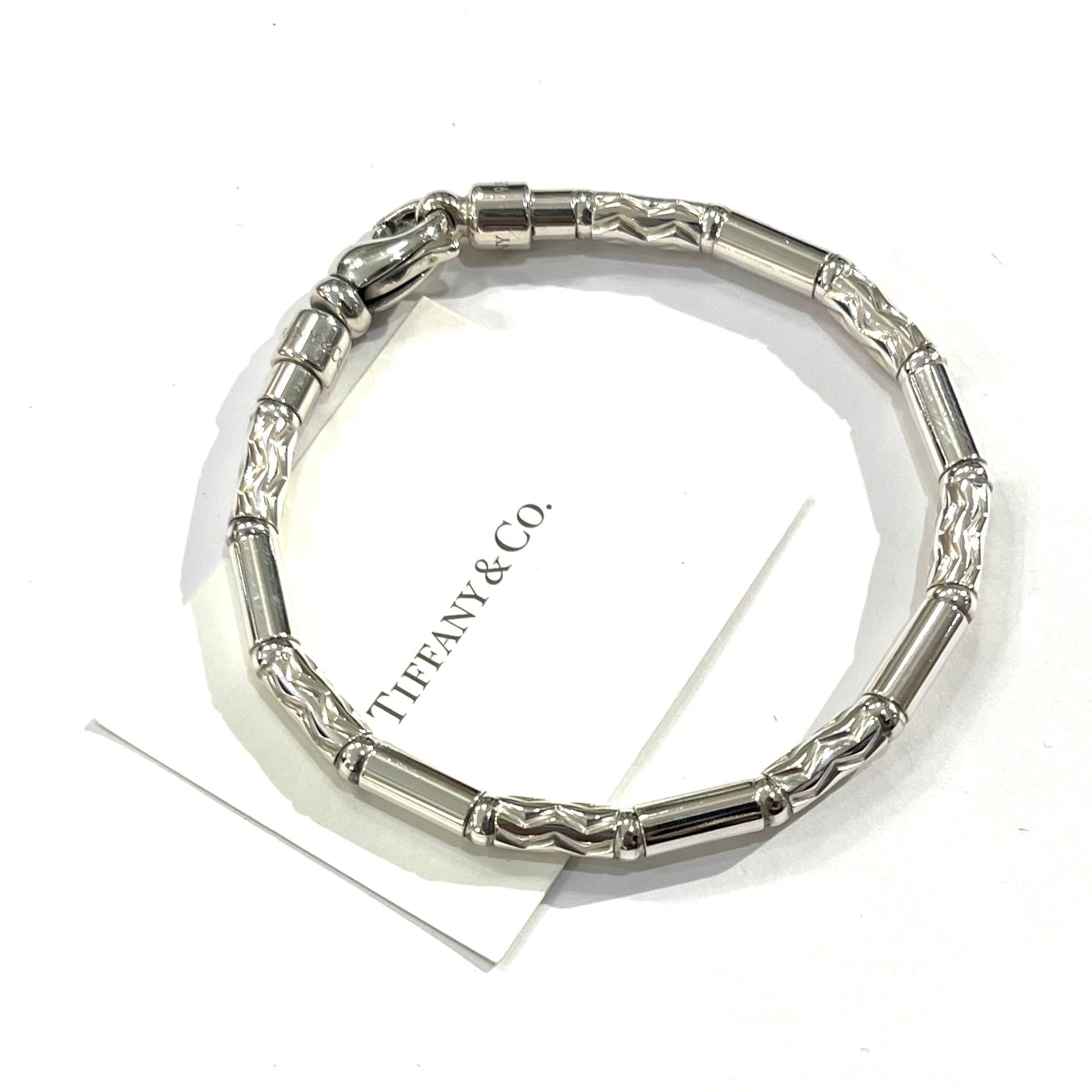 チ*ン様 Tiffany & Co. シルバー925 ブレスレット&リング セッ TIFFANY&CO.】2591 German Zig Zagブレスレット シルバー925／GERMANY