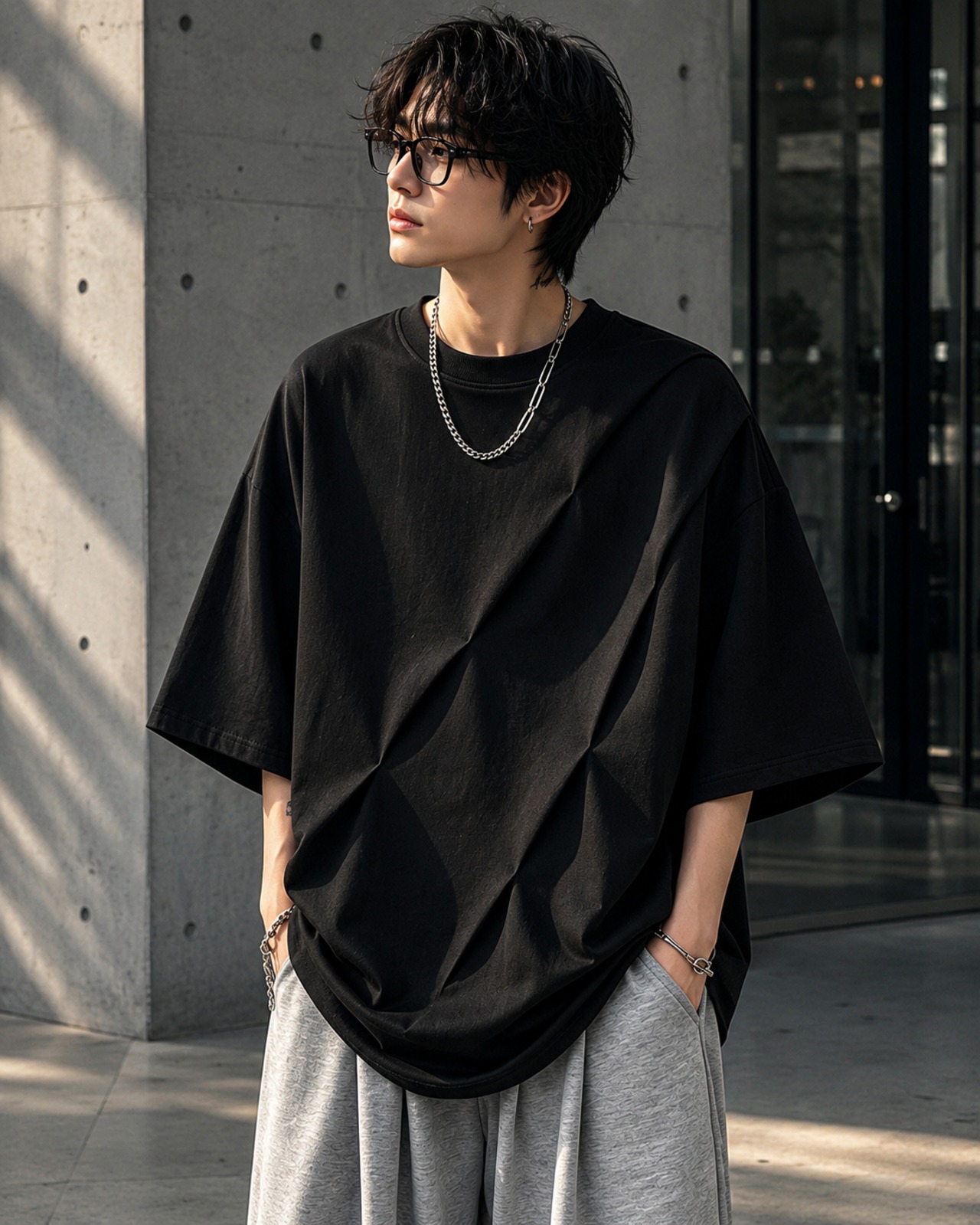 Drift Pleated T-Shirt　TB2328・画像5