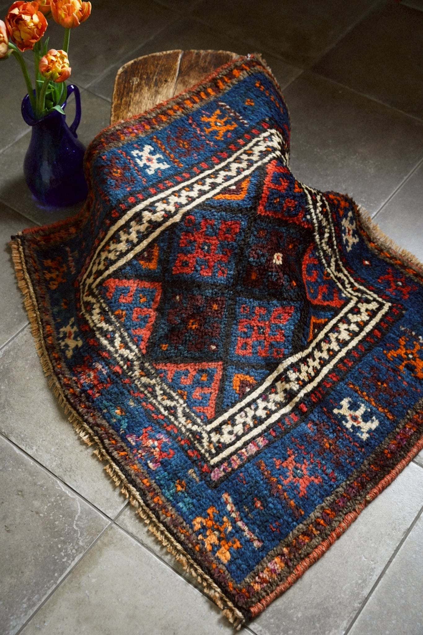 2137-Semi Antique Jaff Kurd rug