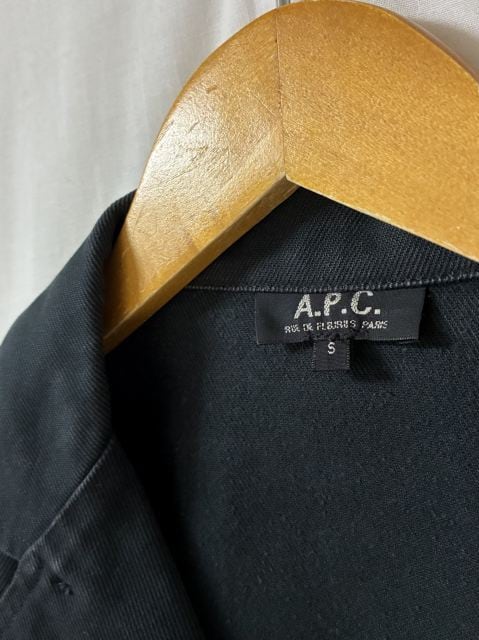 Solid Color Design Military Jacket "A.P.C."