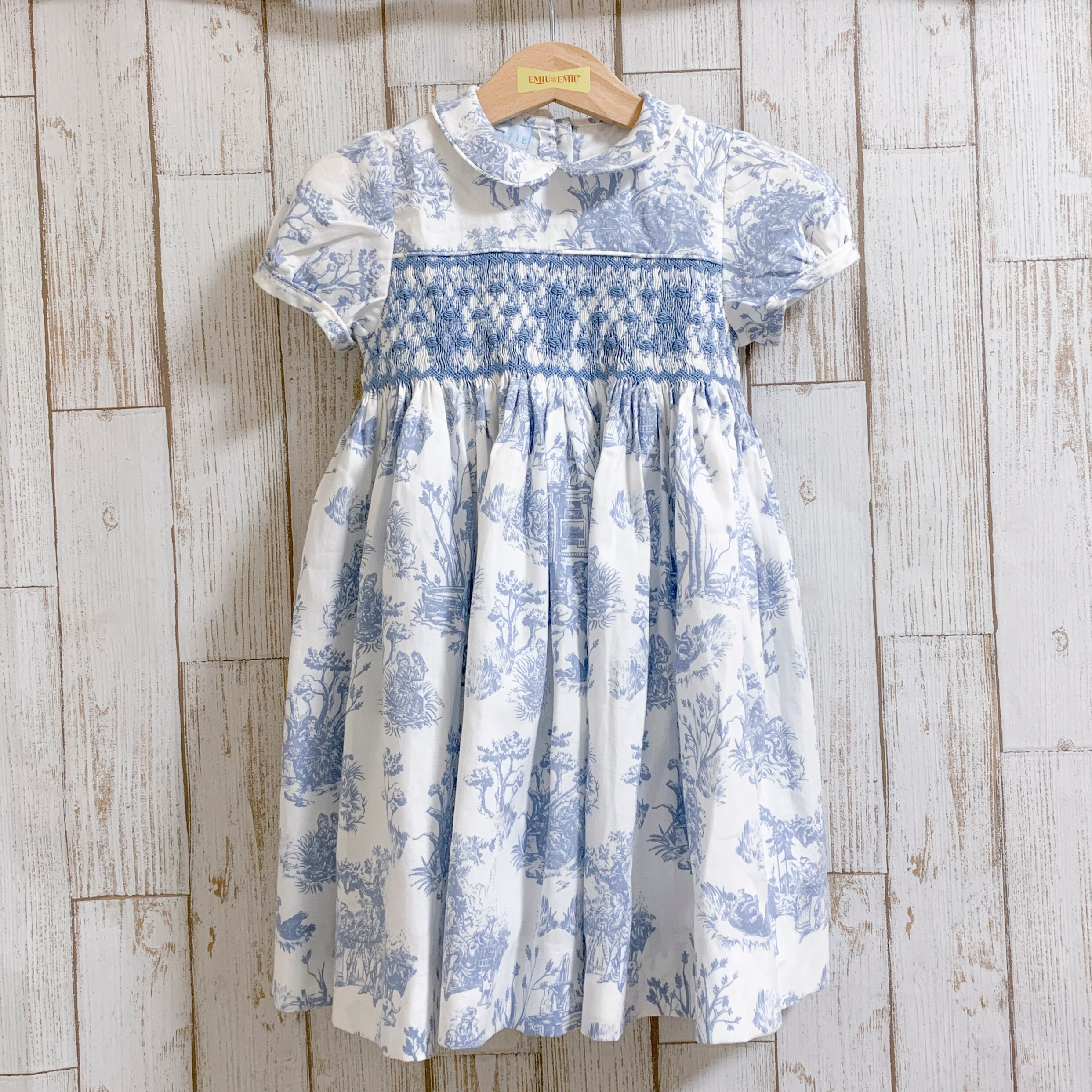 ☆Annafie - Theodora スモッキングワンピース(2Yまでブルマ付