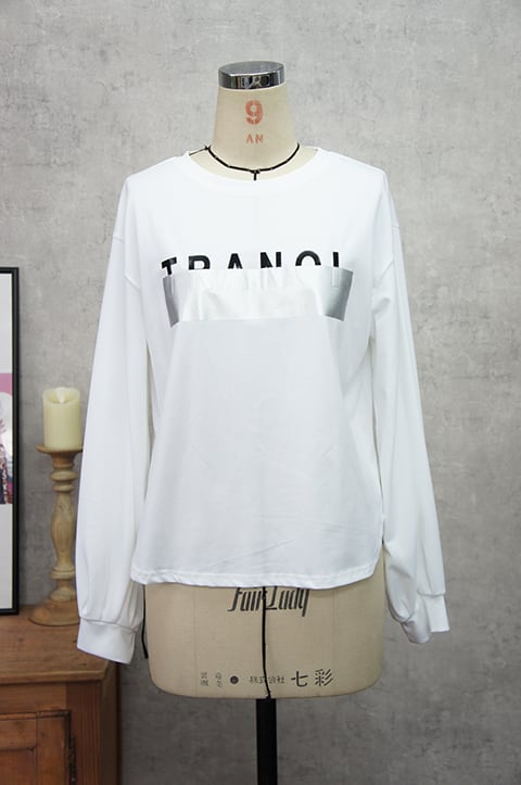 TRANOI.long sleeve tshirt 214J218 | TRANOI.offical STORE