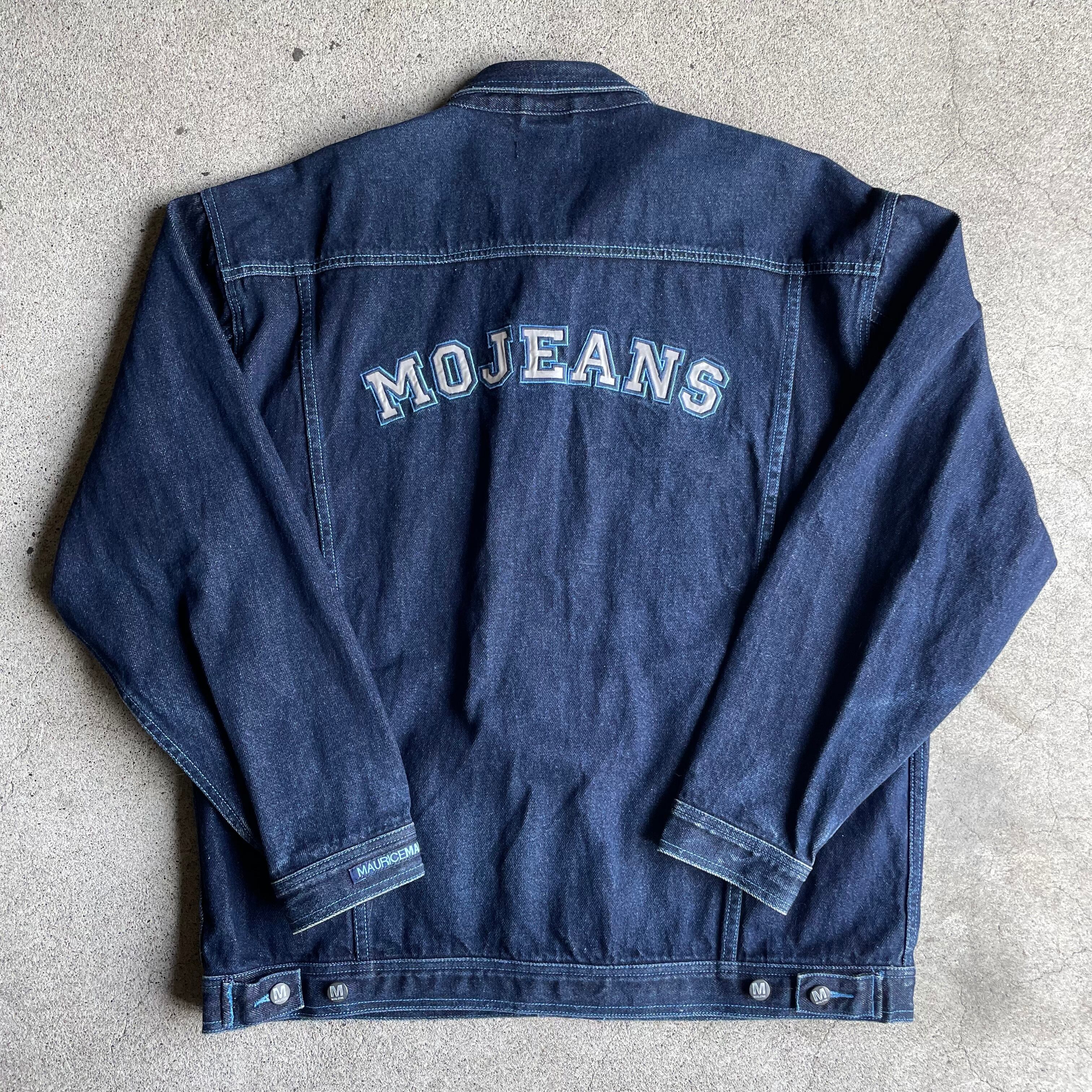 "mojeans denim jacket by MAURICE MALONE"