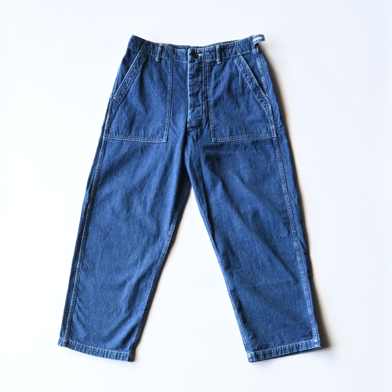INTERIM / USED SLUB YARN DENIM BAKER PANTS