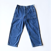 INTÉRIM / USED SLUB YARN DENIM BAKER PANTS