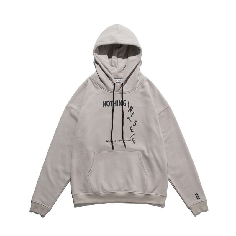 Road Vintage Autumn Personality Letter Printing Plus Fleece Hooded Sweatshirt Men ese Sports Top Men-Alibaba オータム 秋物 ビンテージ hip6-16116694546965