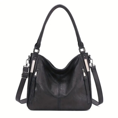 大容量バック レディースバック 6色 黒 グレー 茶 トートバック レザー ボディバック 仕事カバン