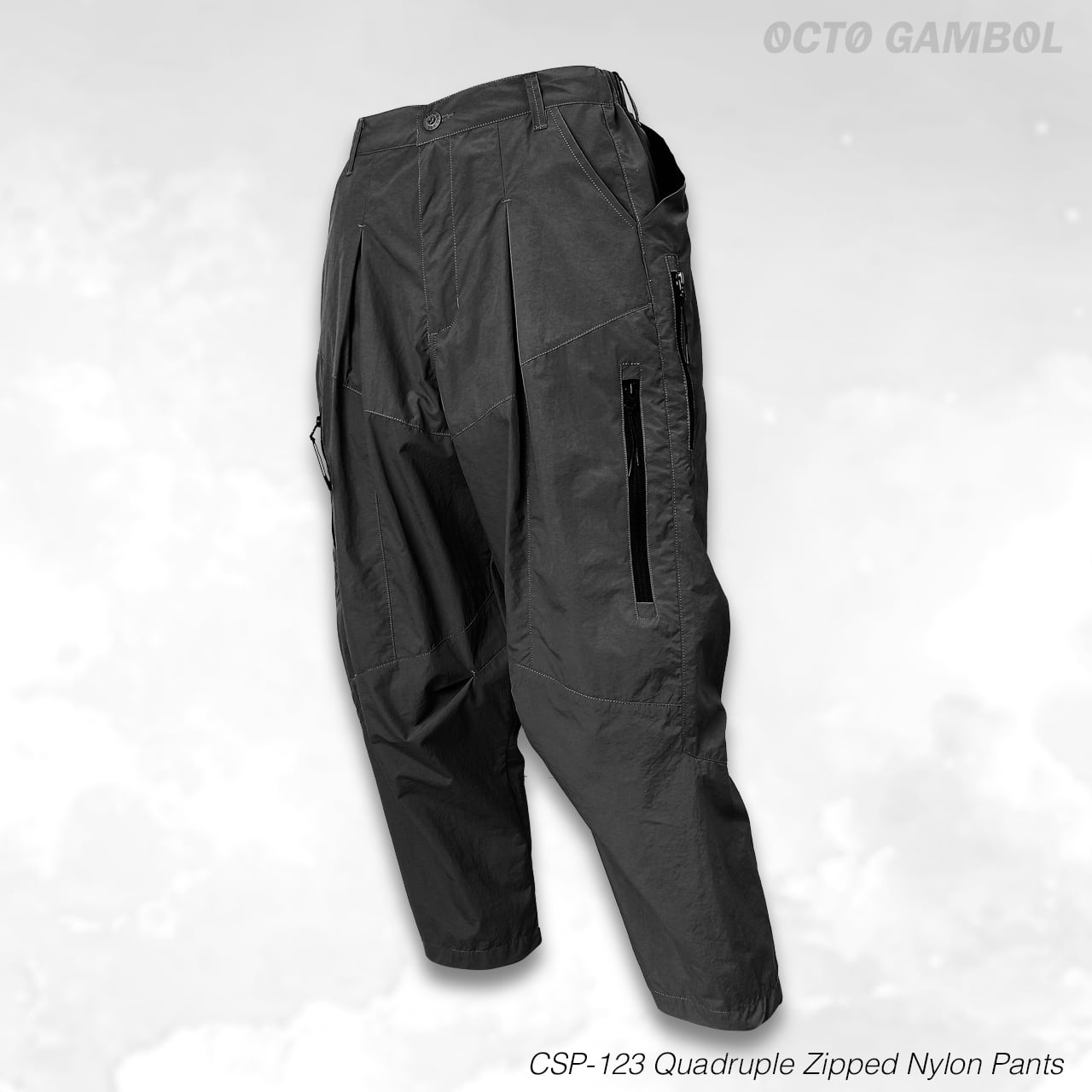 OCTO GAMBOL CSP-123 Zipped Nylon Pants お買い得商品