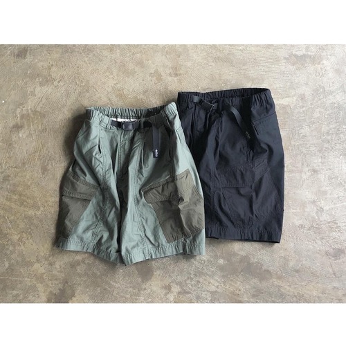 WILD THINGS(ワイルドシングス) Backsatin Field Cargo Shorts