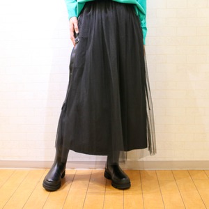 【TOLNERA(トルネラ)　T56009】チュールカーゴスカート