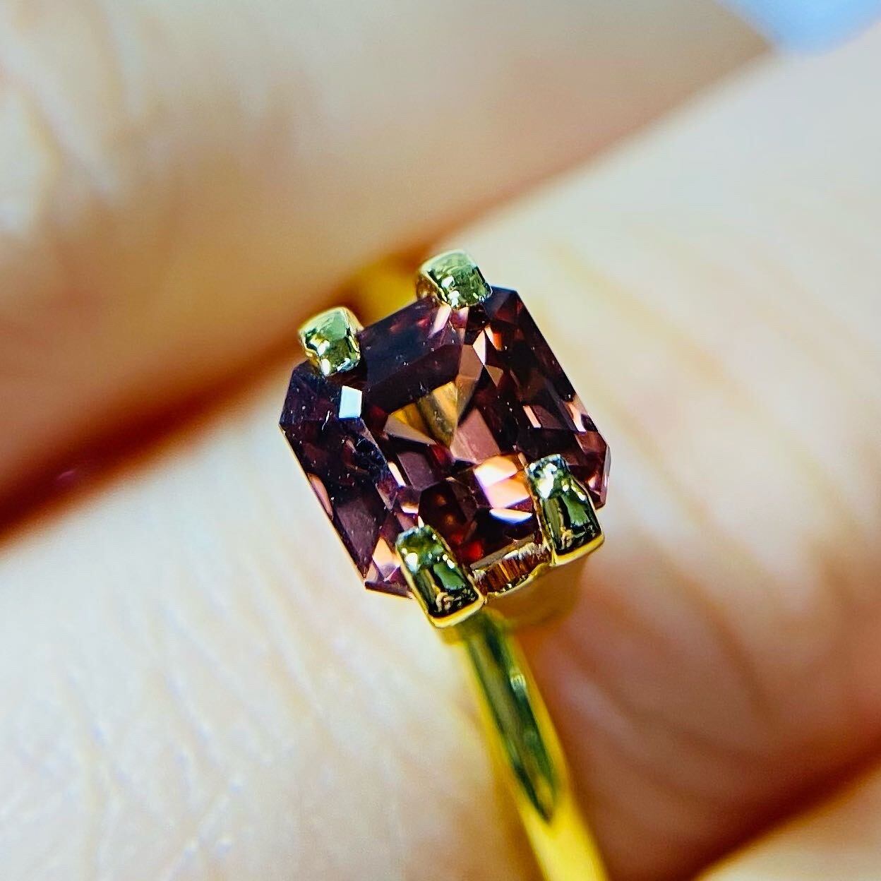 大人ロゼカラー ピンクジルコン2