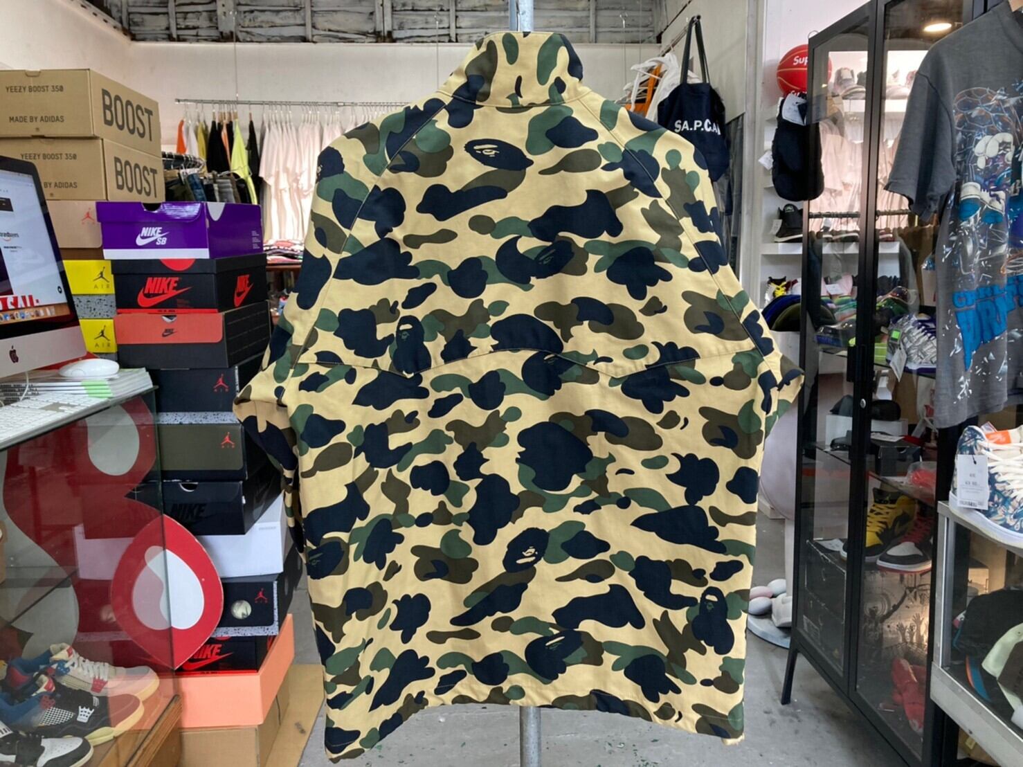 A BATHING APE GORE-TEX 1ST CAMO ジャケット A BATHING APE GORE-TEX 