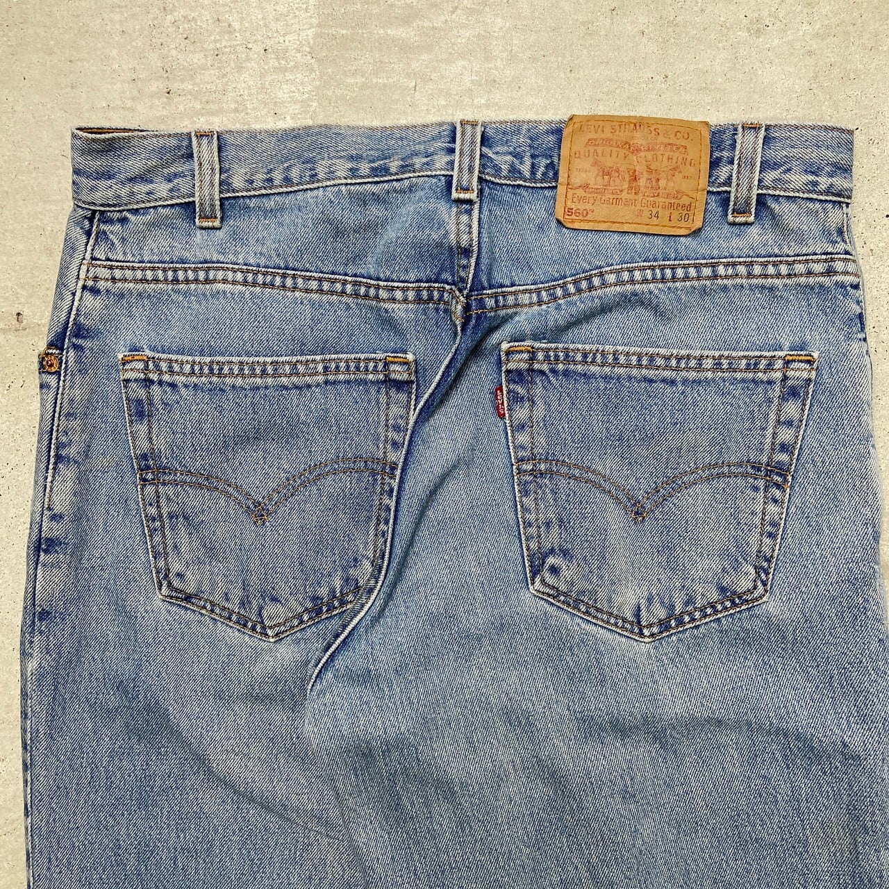90年代 USA製 Levi's リーバイス 560 バギーデニムパンツ LOOSE FIT
