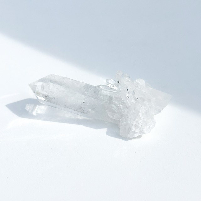 ゼッカ産水晶クリアクォーツ クラスター03◇ Clear Quartz ◇天然石・鉱物・パワーストーン・インテリア