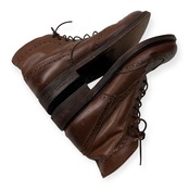leather ウイングチップ レザー ブーツ サイズ 42 /ブラウン/本革/Goodyear Welted/約26.5cm~27.0cm程度