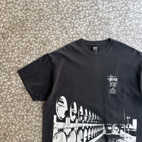STUSSY / 00’s “laundry” Design Tee size XL