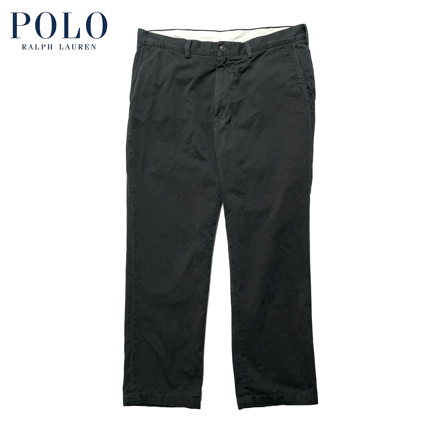 Polo ralph lauren ポロチノ 黒 90s POLO RALPH LAUREN ポロチノ ブラック W30 L30