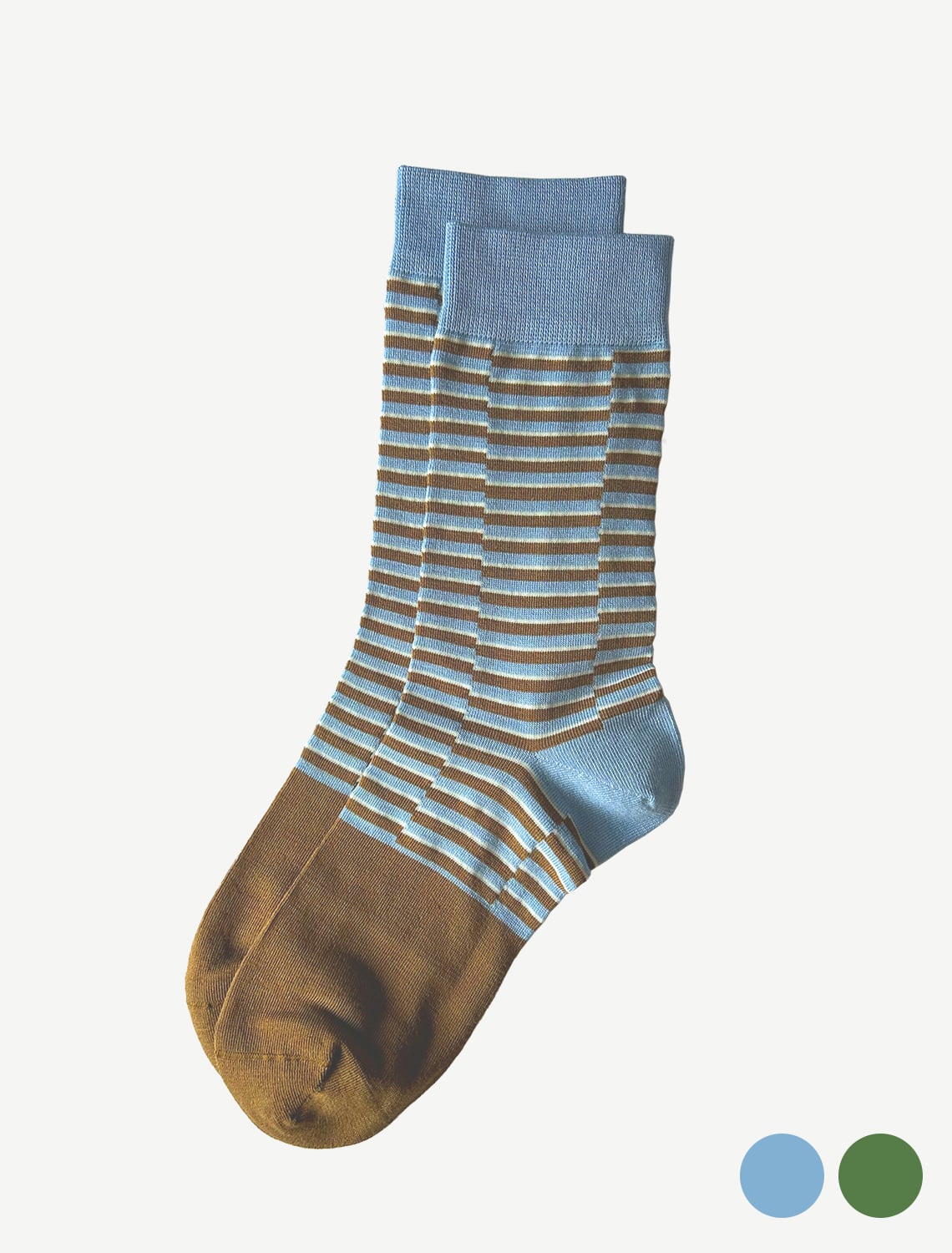 ナチュラルボーダー ソックス