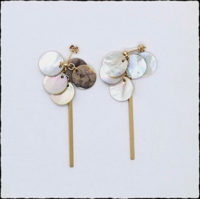 Shell earrings  : シェルイヤリング