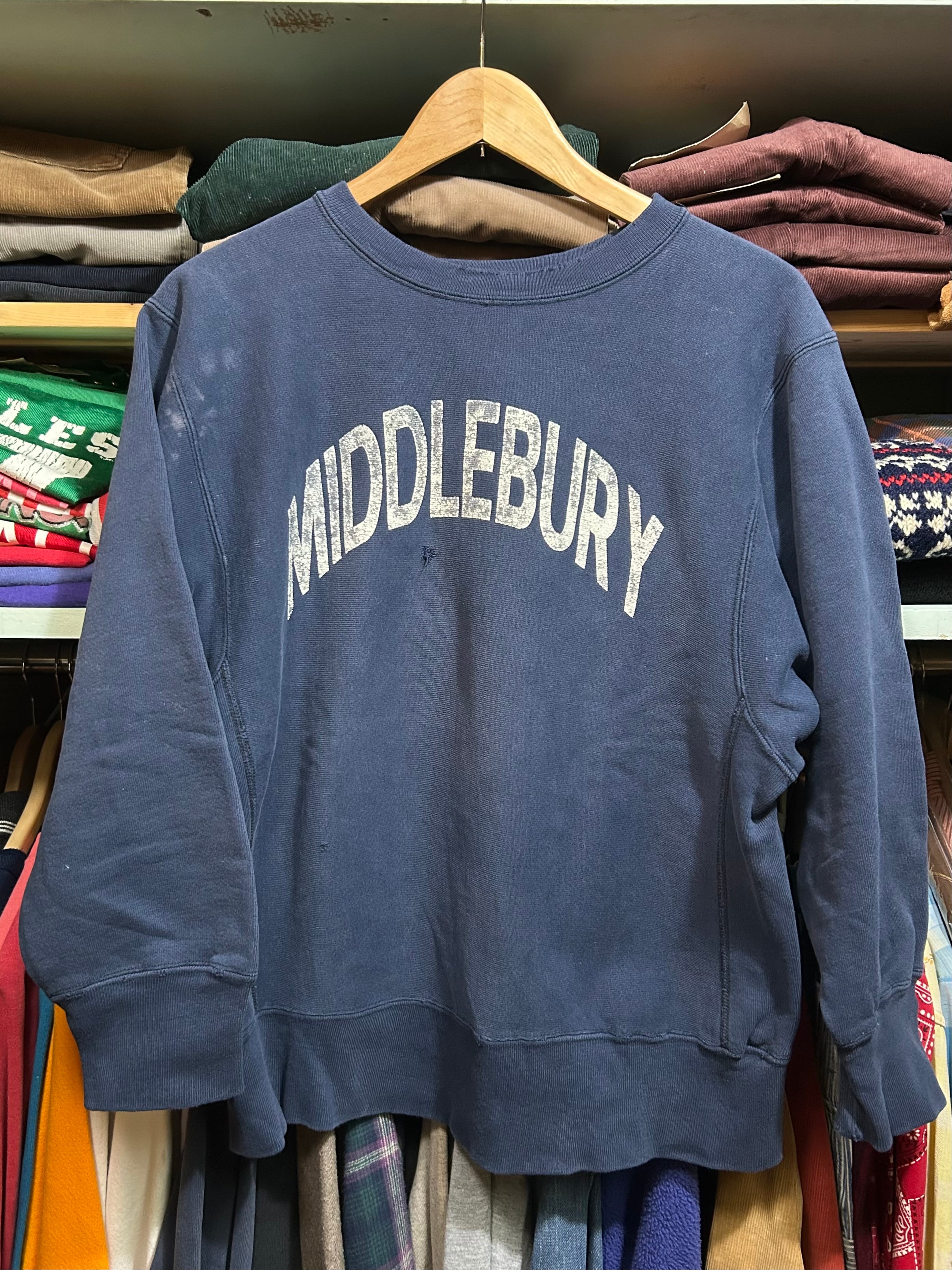 90s Reverse Weave" MIDDLEBURY"
