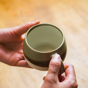 muutos cup ピスタチオグリーン／kobayashi pottery studio