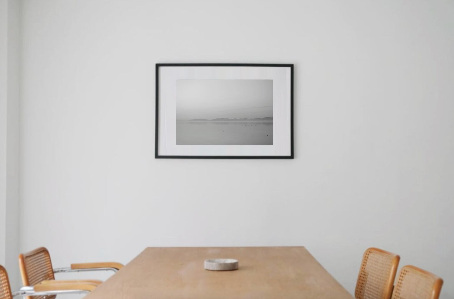 Shinjiko #2 black wooden frame 63cm×93cm付き ( LL )