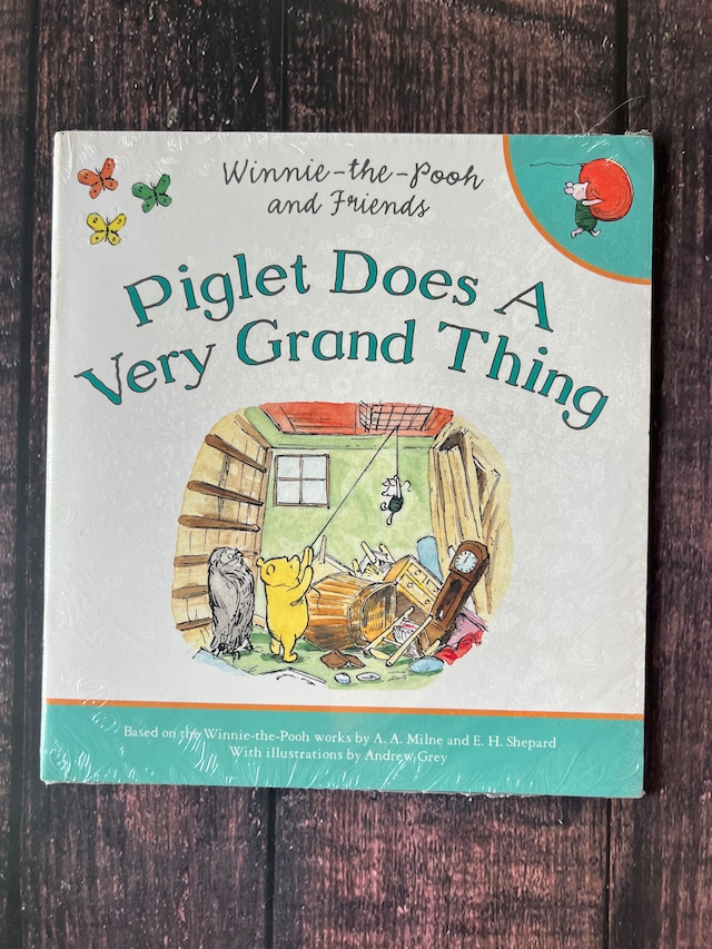 【英語絵本】Winnie the Pooh and Friends - Piglet does a Very Grand Thing