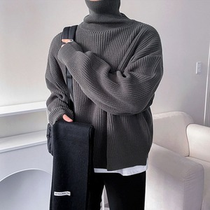 ボトルネックベーシックニット　MT0080367