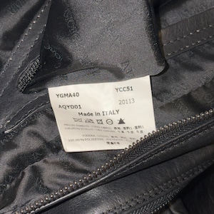 GIORGIO ARMANI leather bag