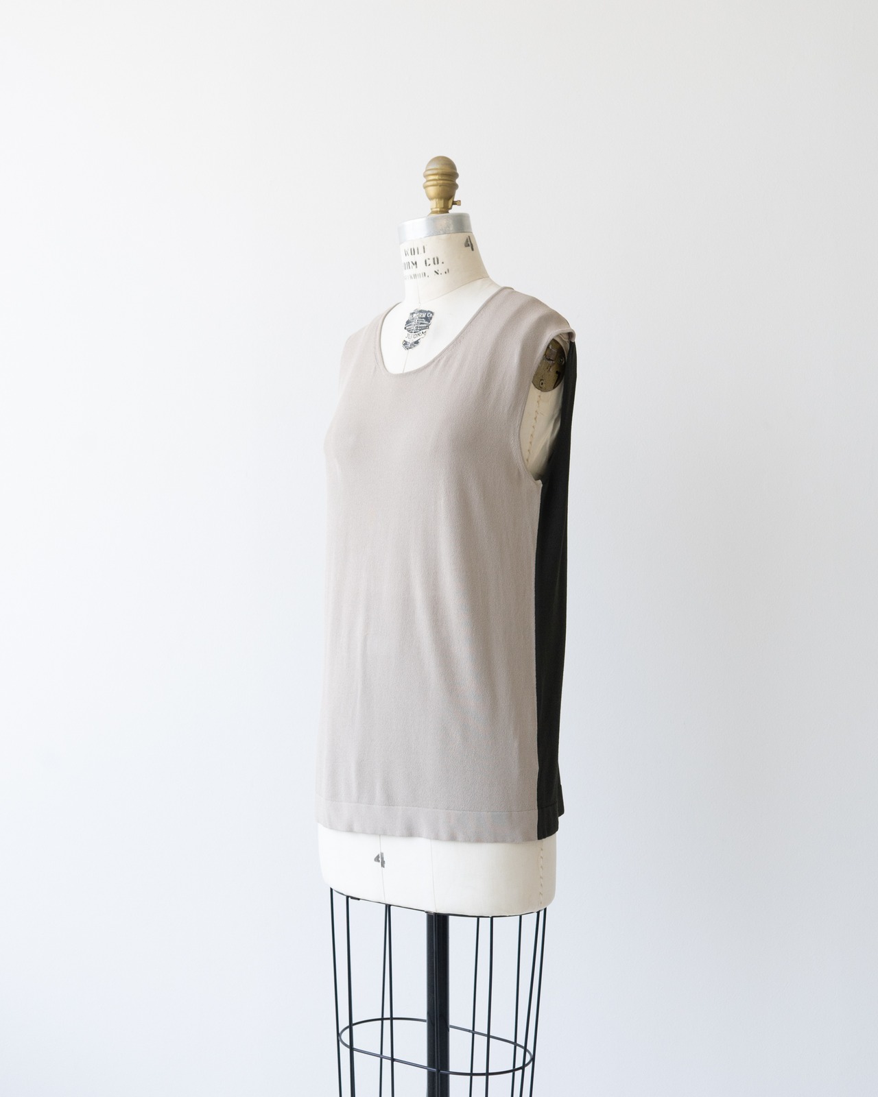 〈Hermès by martin margiela〉Sleeveless knit