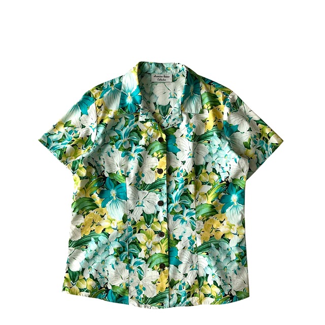 Lady's USEDアロハシャツ / Hawaiian Reserve Collection / size S