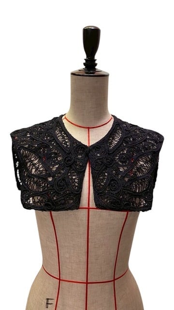 FUMIE TANAKA big frill lace cami ブラック FUMIE=TANAKA 25aw collection New arrivals frills all-in-one BLACK