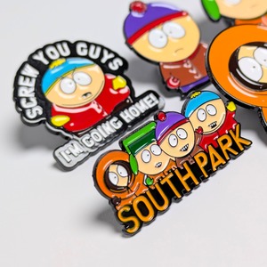 ♧ 再入荷！送料無料！ 【 South Park ( サウスパーク ) 】 PINS 6P SET / ピンズ / ピンバッジ 〚アメリカン雑貨 アメトイ〛