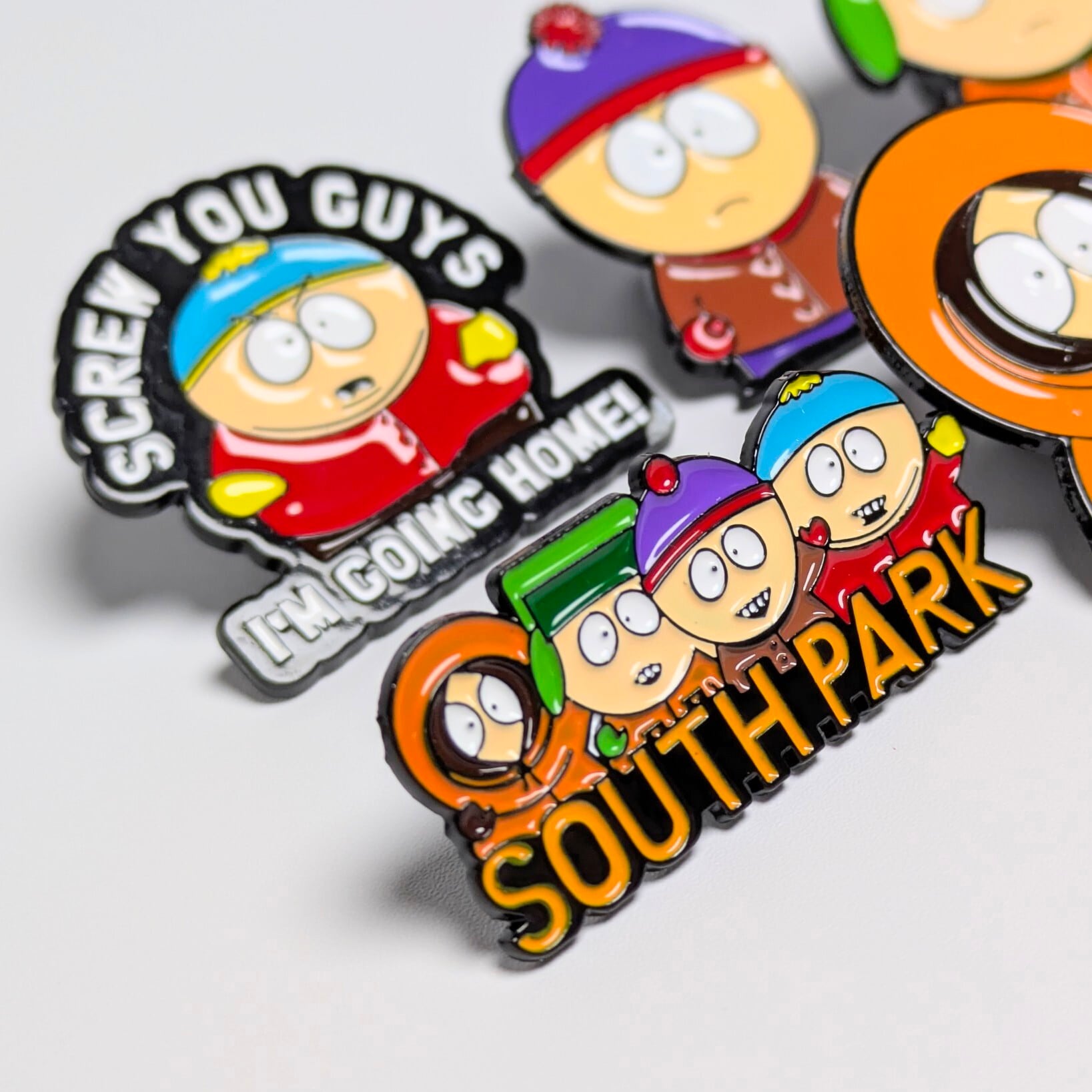 ♧ 再入荷！送料無料！ 【 South Park ( サウスパーク ) 】 PINS 6P SET / ピンズ / ピンバッジ 〚アメリカン雑貨 アメトイ〛