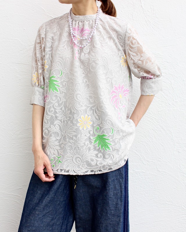 JUNOKAMOTO/lace blouse