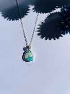 Royston Boulder Turquoise 18k concho pendant necklace