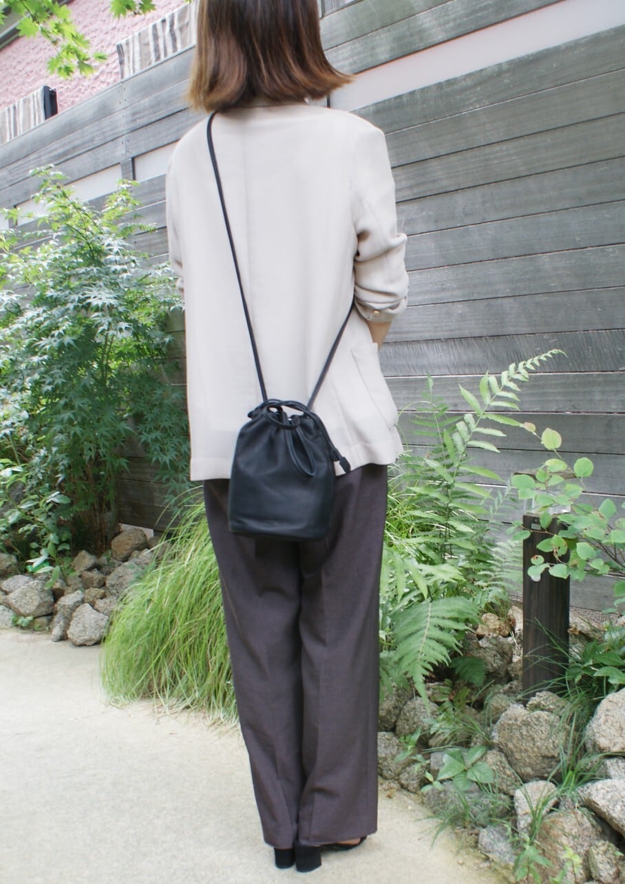 FOLNA RD〕ソフトレザー2WAY巾着ショルダーバッグ・fo-083349 | 豊岡製